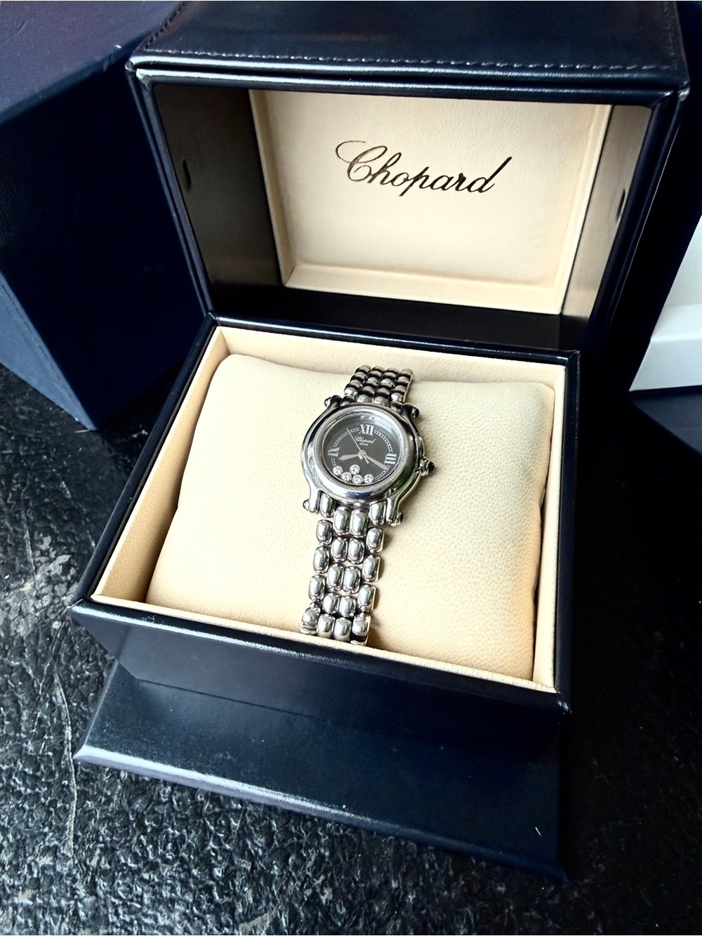 Chopard Happy Diamonds Stainless Steel Women's Watch - Silver - Picture 8 of 9
